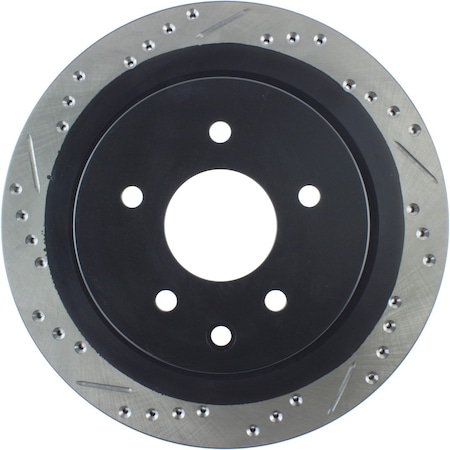 Centric Parts SPORT DRILLED/SLOTTED BRAKE ROTOR 127.42088R